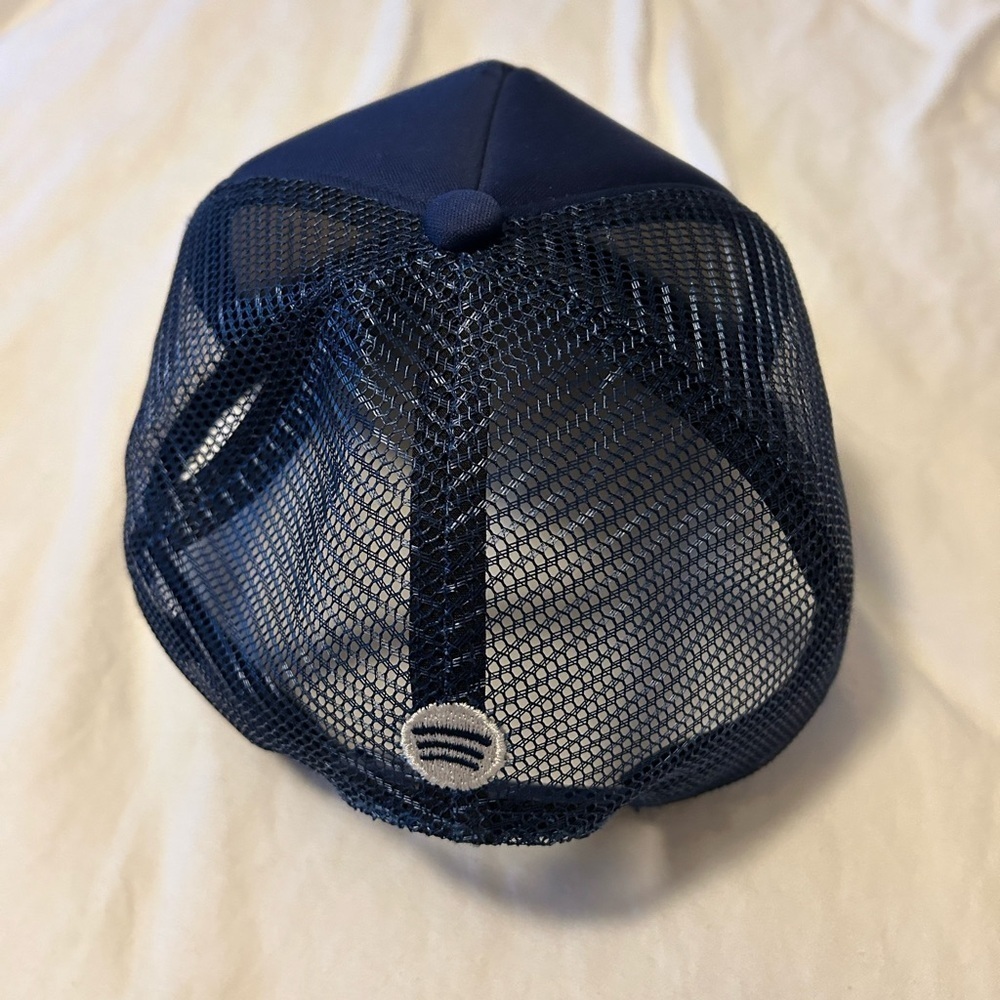 Navy Blue Mesh Trucker Hat